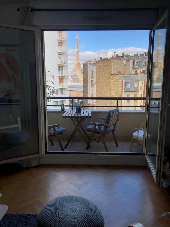 Superb Apartment With Balcony & Eiffel Tower View 파리 외부 사진